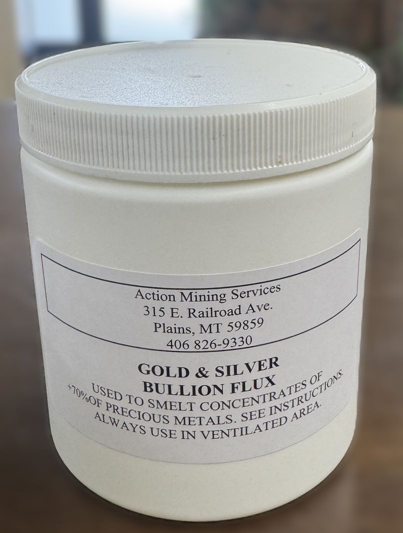 Flux, Gold/Silver Bullion Smelting 1 lb w/instructions