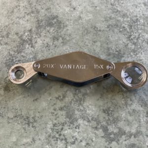 Loupe 15x/20x magnifier