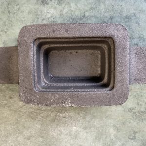 Ingot Mold 1 to 5 toz Gold cast iron