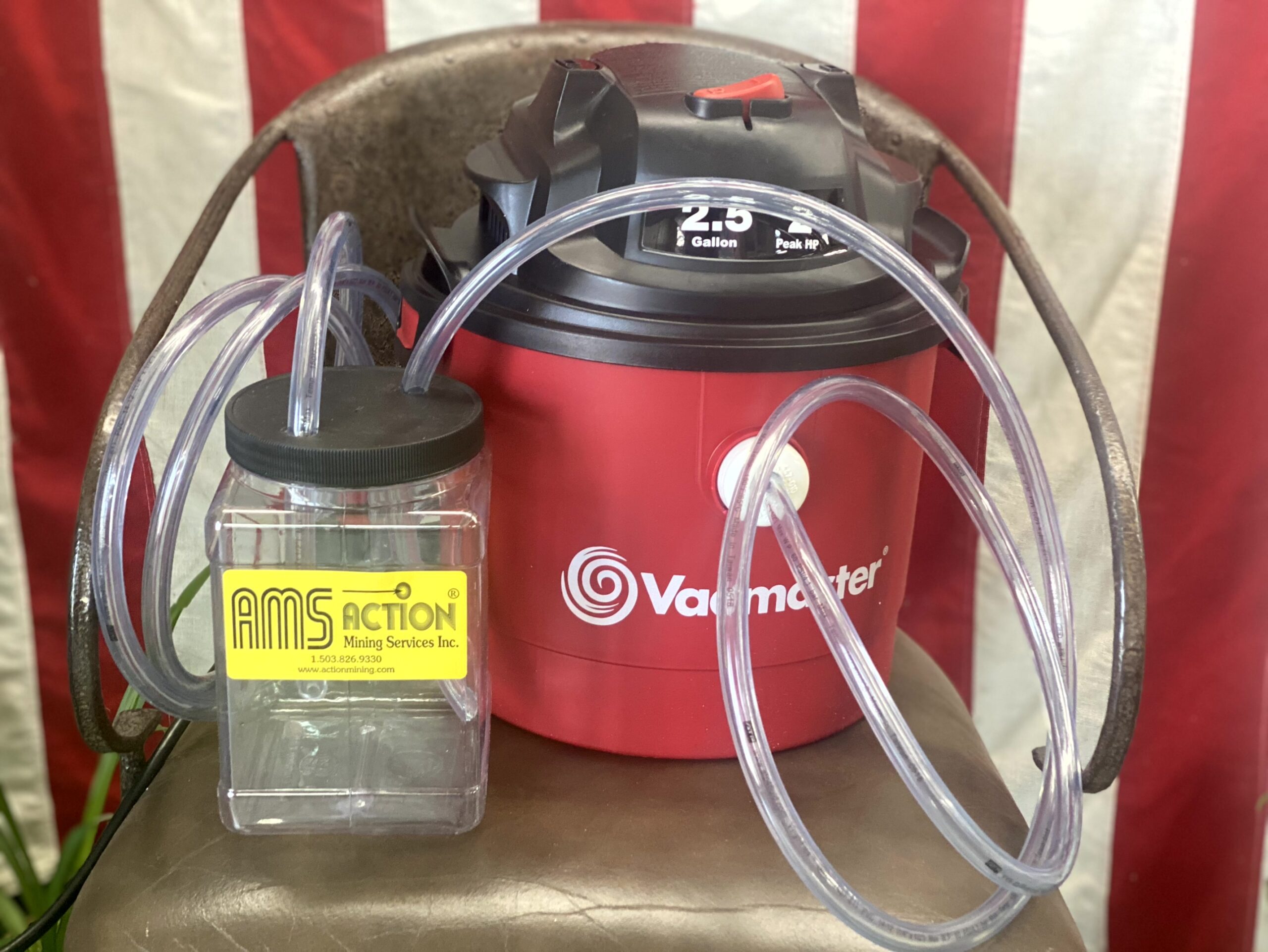 Vacuum System for gold cons